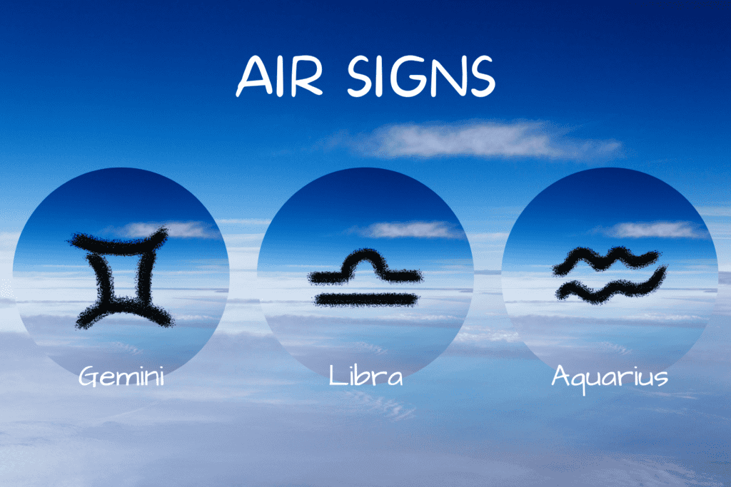 air signs of the three zodiac