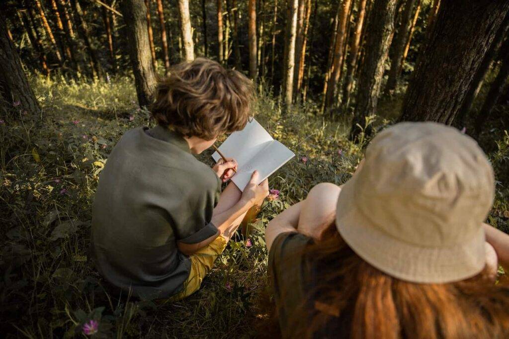 finding inspiration for drawing ideas (nature)